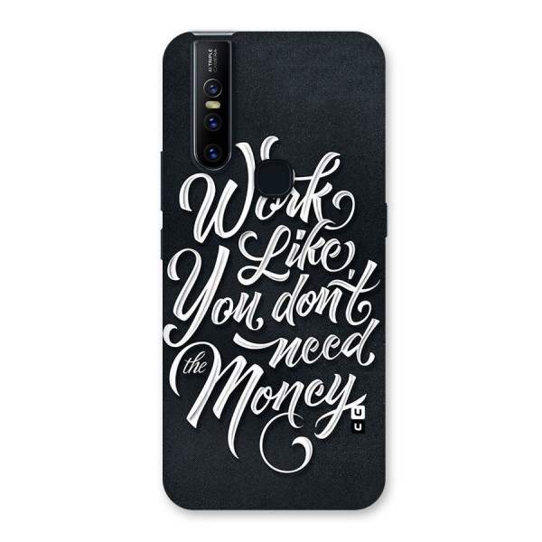 Work Like King Back Case for Vivo V15