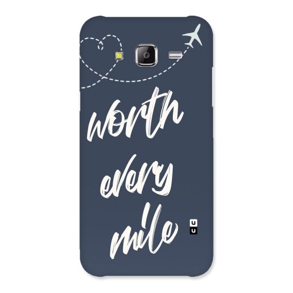 Worth Every Mile Back Case for Samsung Galaxy J5