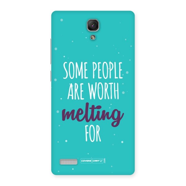 Worth Melting For Back Case for Redmi Note