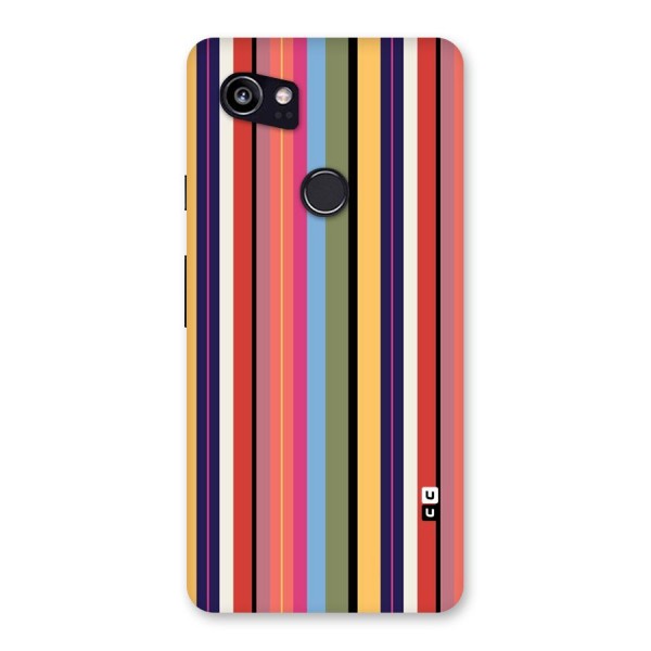 Wrapping Stripes Back Case for Google Pixel 2 XL