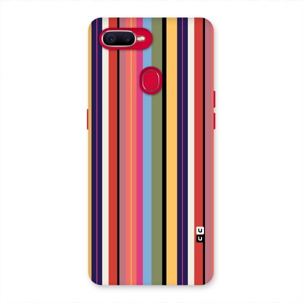 Wrapping Stripes Back Case for Oppo F9 Pro