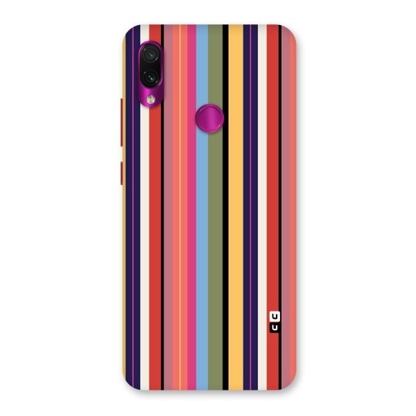 Wrapping Stripes Back Case for Redmi Note 7 Pro