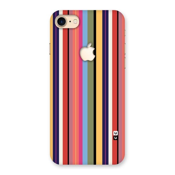 Wrapping Stripes Back Case for iPhone 7 Apple Cut