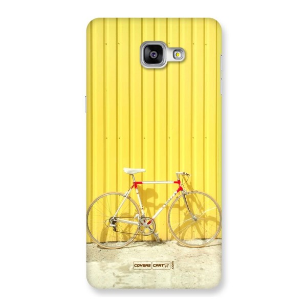 Yellow Cycle Classic Back Case for Galaxy A9