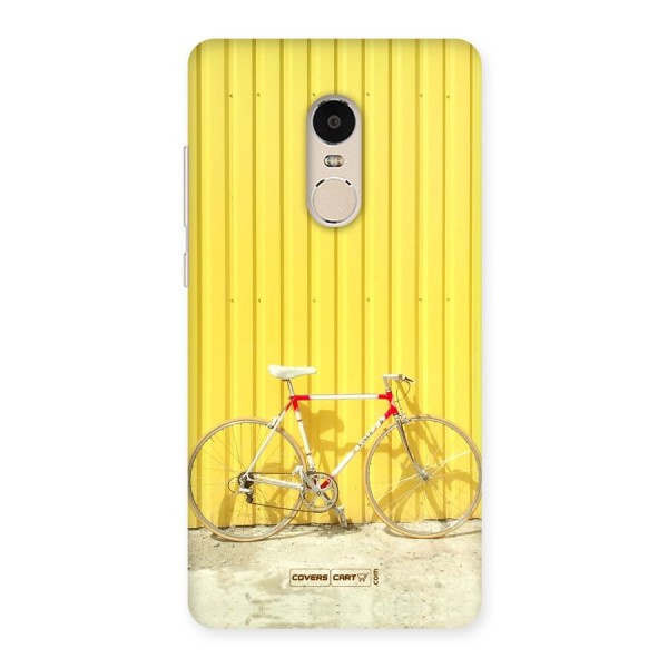 Yellow Cycle Classic Back Case for Xiaomi Redmi Note 4