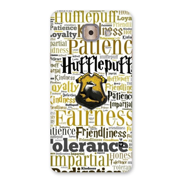 Yellow Fairness Back Case for Galaxy J7 Max