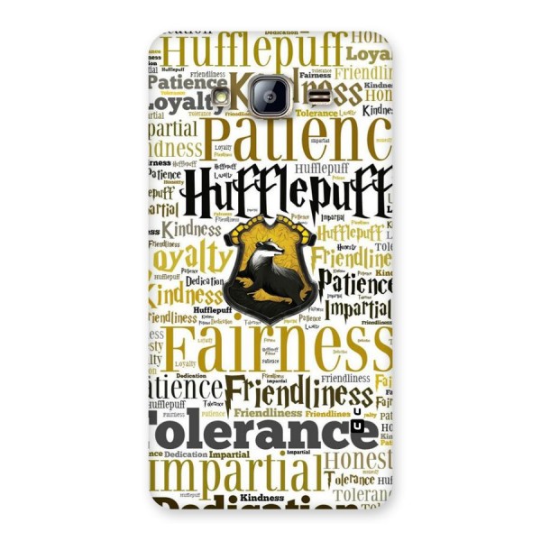 Yellow Fairness Back Case for Galaxy On5