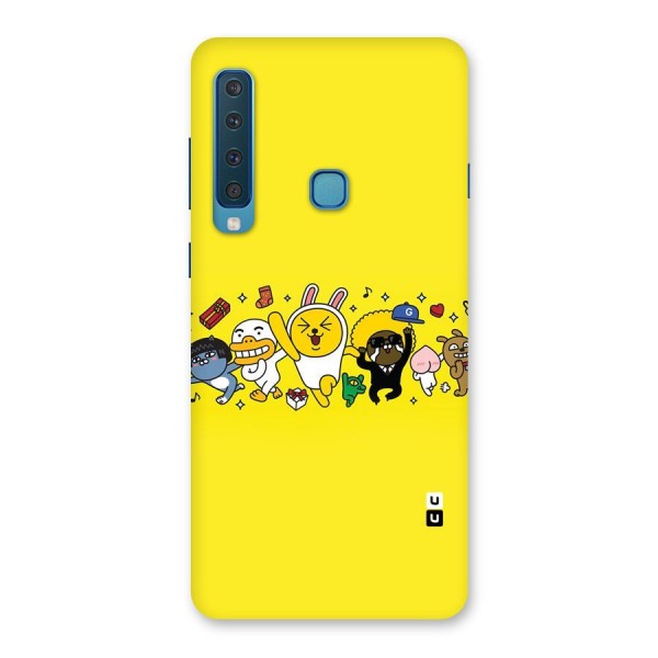 Yellow Friends Back Case for Galaxy A9 (2018)