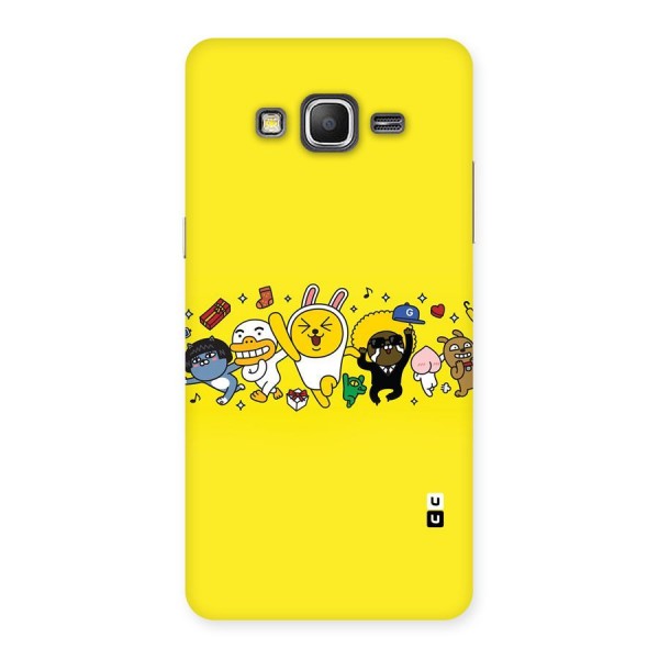 Yellow Friends Back Case for Galaxy Grand Prime