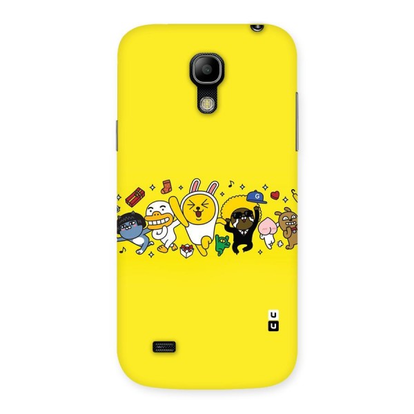 Yellow Friends Back Case for Galaxy S4 Mini