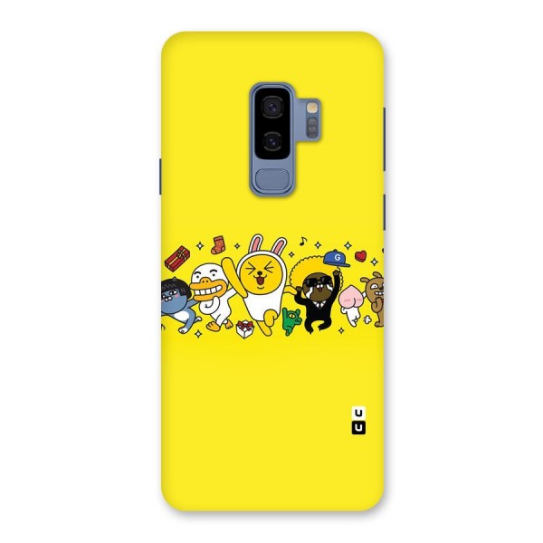 Yellow Friends Back Case for Galaxy S9 Plus