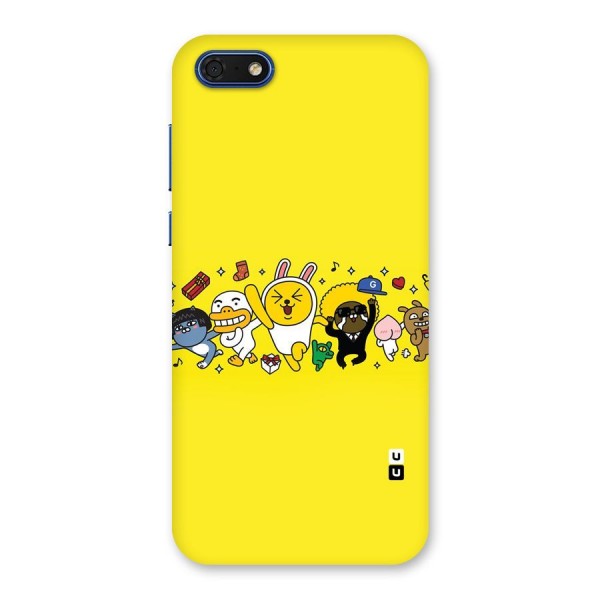 Yellow Friends Back Case for Honor 7s