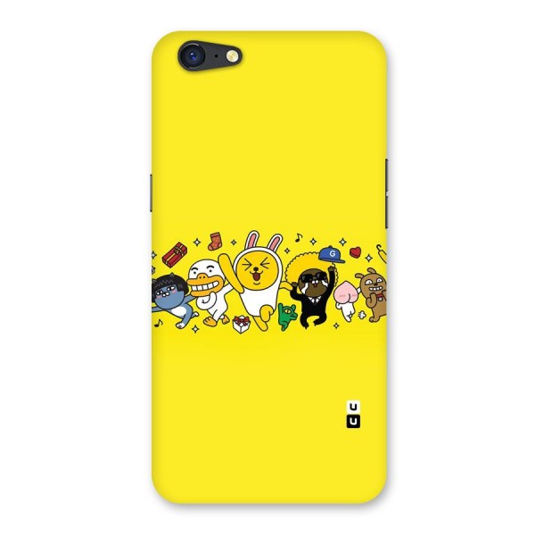 Yellow Friends Back Case for Oppo A71