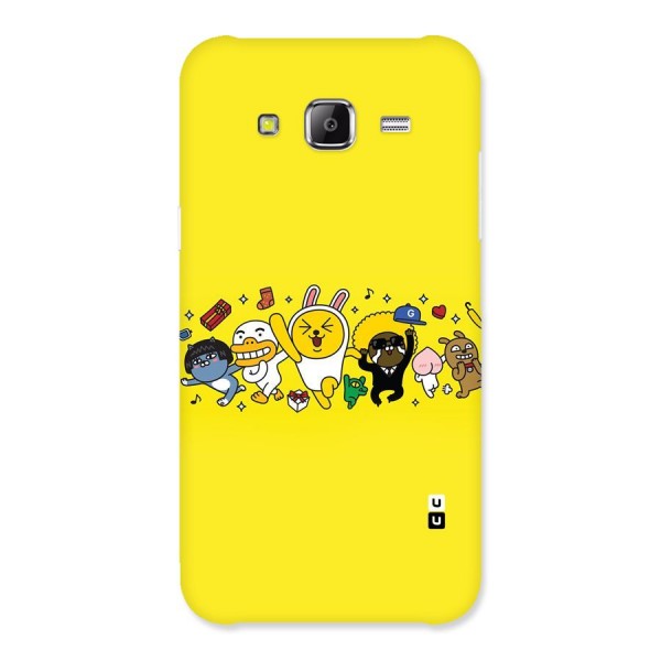 Yellow Friends Back Case for Samsung Galaxy J5