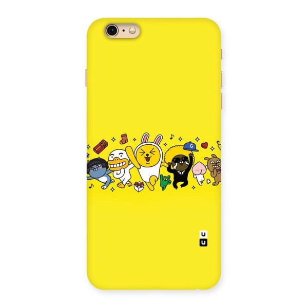 Yellow Friends Back Case for iPhone 6 Plus 6S Plus