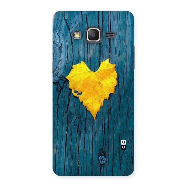 Yellow Leaf Back Case for Galaxy Grand Prime