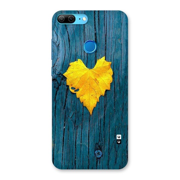 Yellow Leaf Back Case for Honor 9 Lite