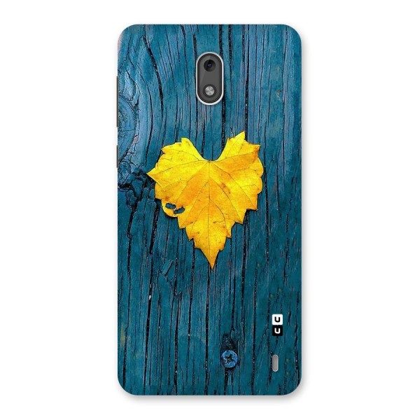 Yellow Leaf Back Case for Nokia 2