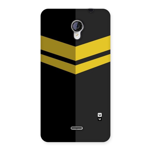 Yellow Lines Back Case for Micromax Unite 2 A106