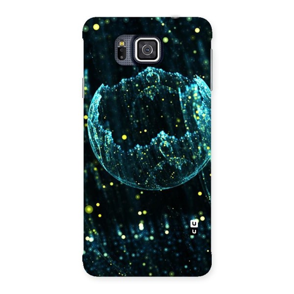 Yellow Rain Back Case for Galaxy Alpha