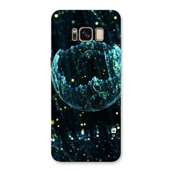 Yellow Rain Back Case for Galaxy S8