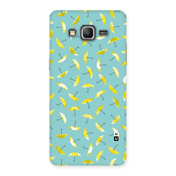 Yellow Umbrella Pattern Back Case for Galaxy Grand Prime