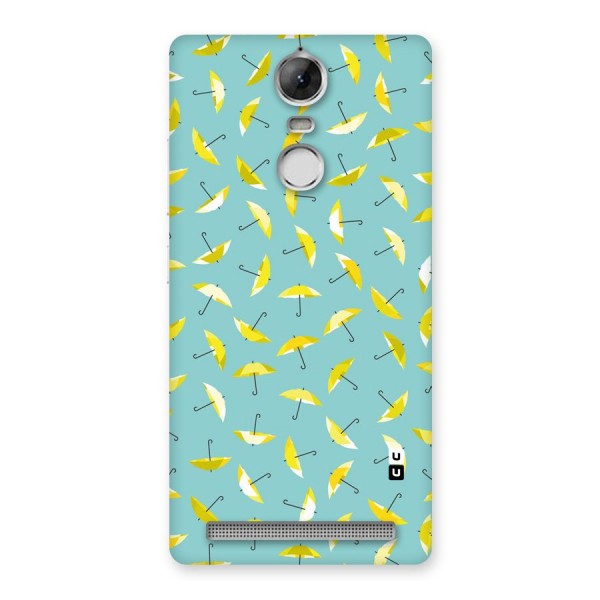 Yellow Umbrella Pattern Back Case for Vibe K5 Note