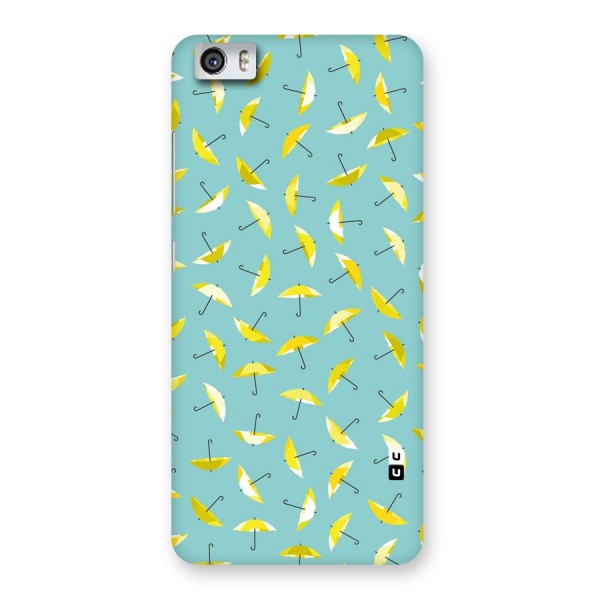 Yellow Umbrella Pattern Back Case for Xiaomi Redmi Mi5