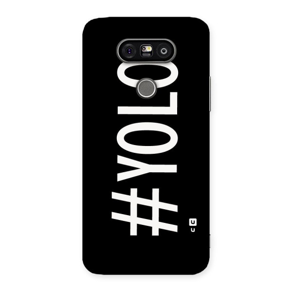 Yolo Back Case for LG G5