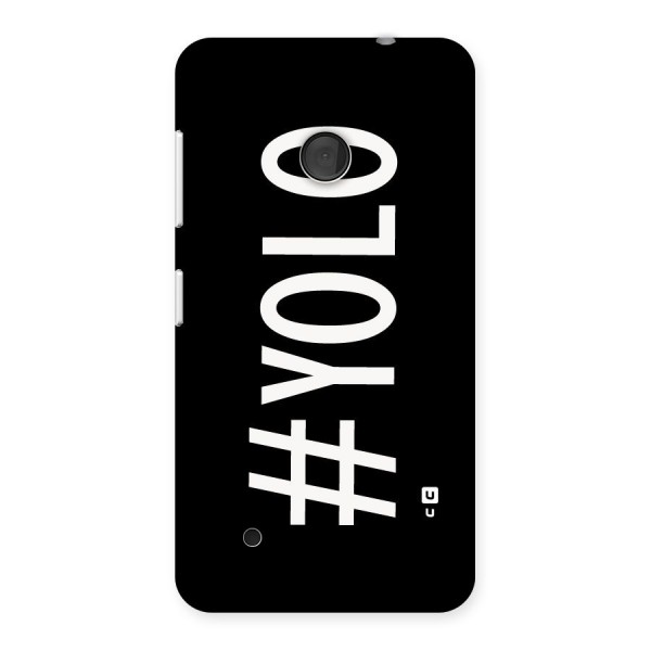 Yolo Back Case for Lumia 530