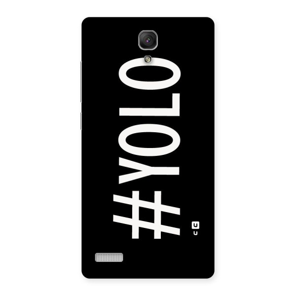 Yolo Back Case for Redmi Note