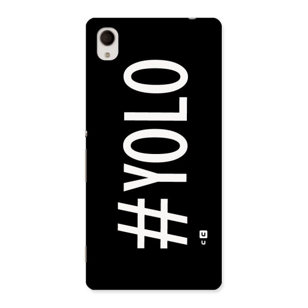 Yolo Back Case for Xperia M4 Aqua