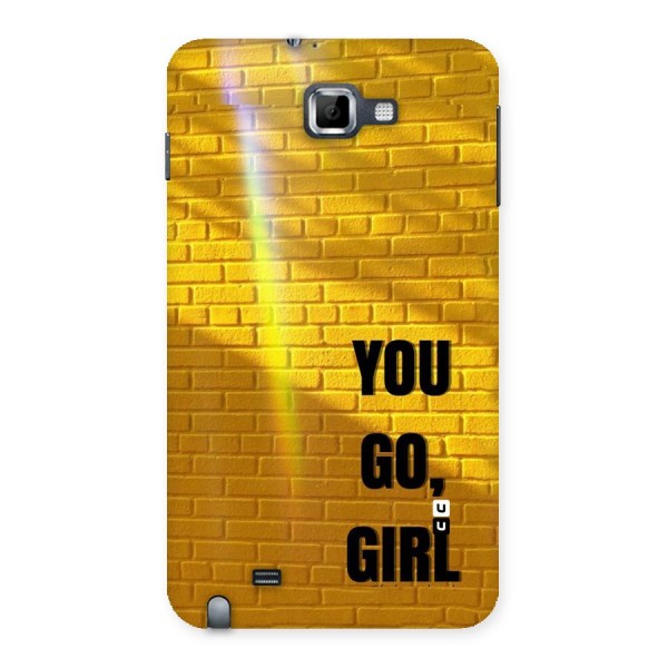 You Go Girl Wall Back Case for Galaxy Note