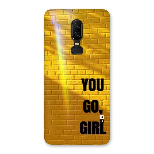 You Go Girl Wall Back Case for OnePlus 6