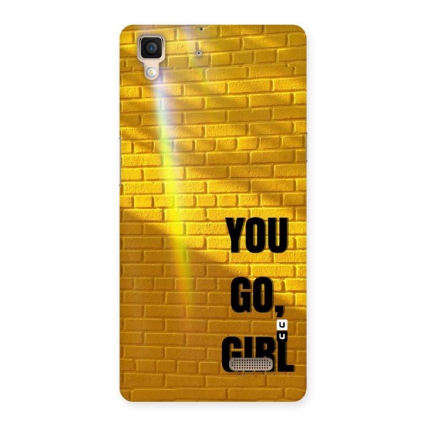 You Go Girl Wall Back Case for Oppo R7