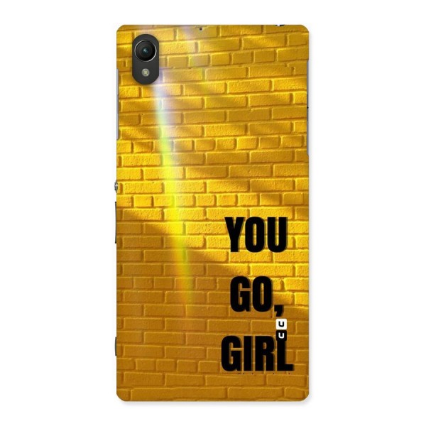 You Go Girl Wall Back Case for Sony Xperia Z1