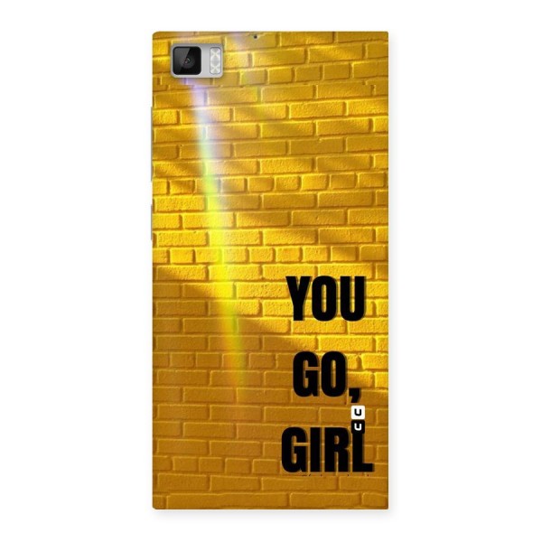 You Go Girl Wall Back Case for Xiaomi Mi3