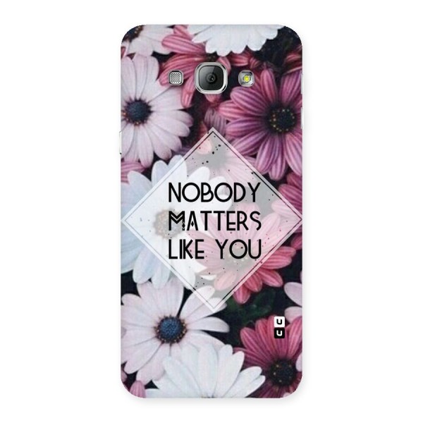 You Matter Back Case for Galaxy A8