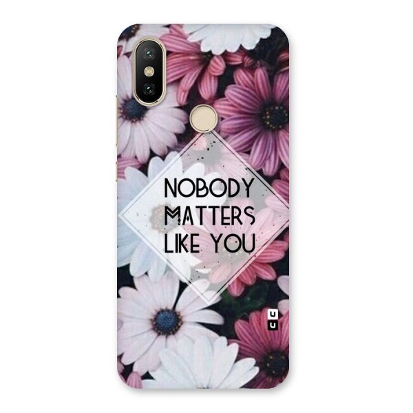 You Matter Back Case for Mi A2