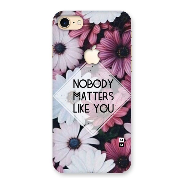 You Matter Back Case for iPhone 7 Apple Cut