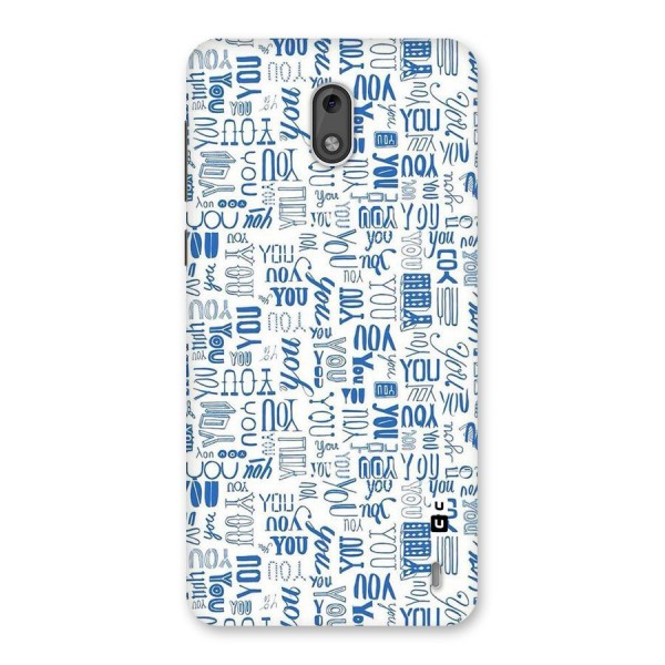 You Pattern Back Case for Nokia 2