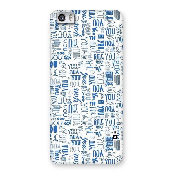 You Pattern Back Case for Xiaomi Redmi Mi5