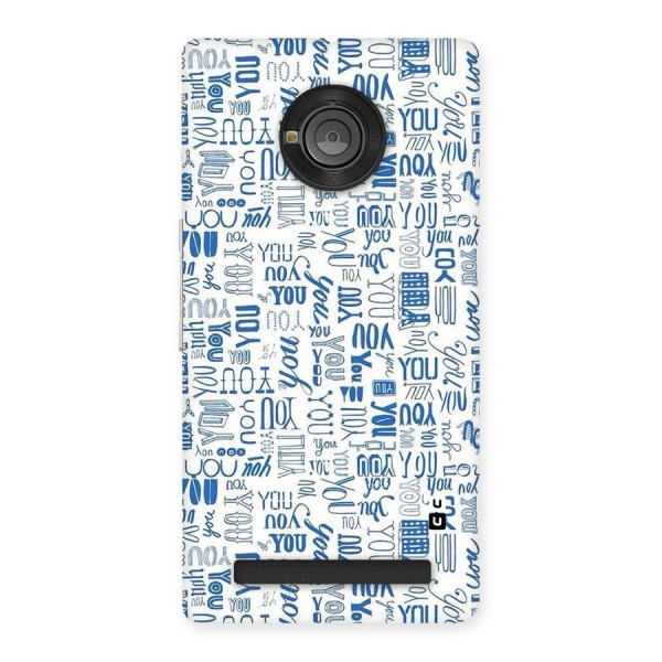 You Pattern Back Case for Yu Yuphoria