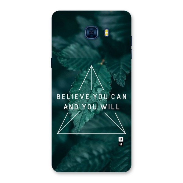 You Will Back Case for Galaxy C7 Pro