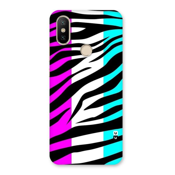 Zebra Texture Back Case for Mi A2