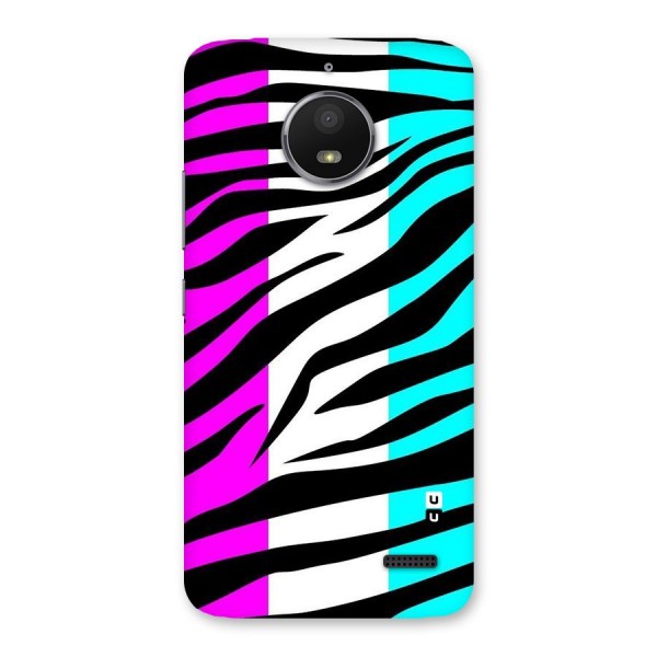 Zebra Texture Back Case for Moto E4