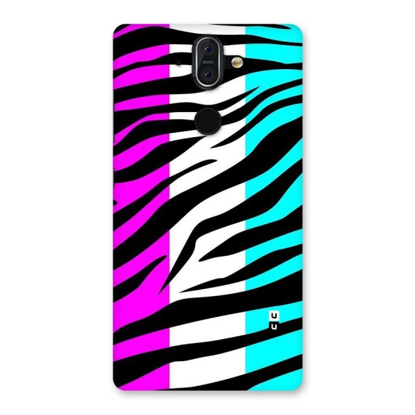 Zebra Texture Back Case for Nokia 8 Sirocco