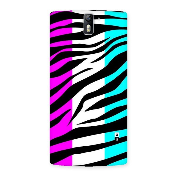 Zebra Texture Back Case for One Plus One