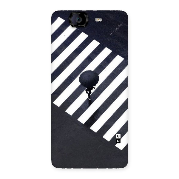 Zebra Walking Back Case for Canvas Knight A350