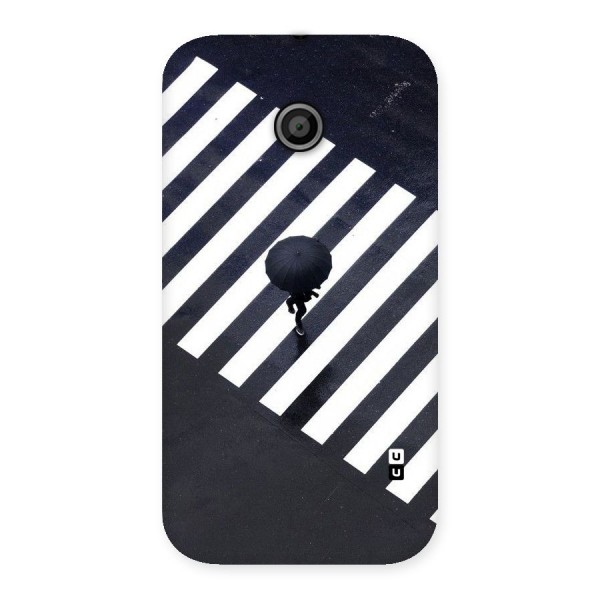 Zebra Walking Back Case for Moto E